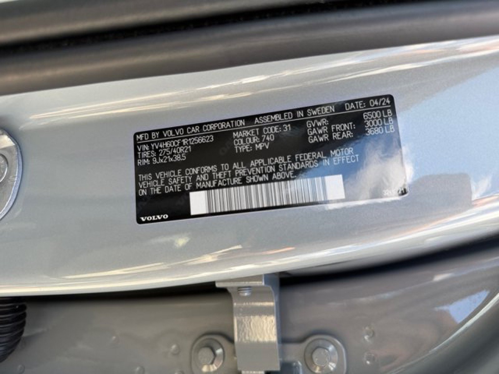 Used 2024 Volvo XC90 T8 Ultimate w/ Protection Package Premier AWD/4WD image 22