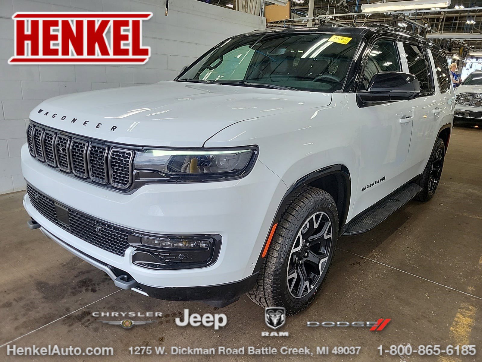 Used 2025 Jeep Wagoneer Series II AWD/4WD image 1