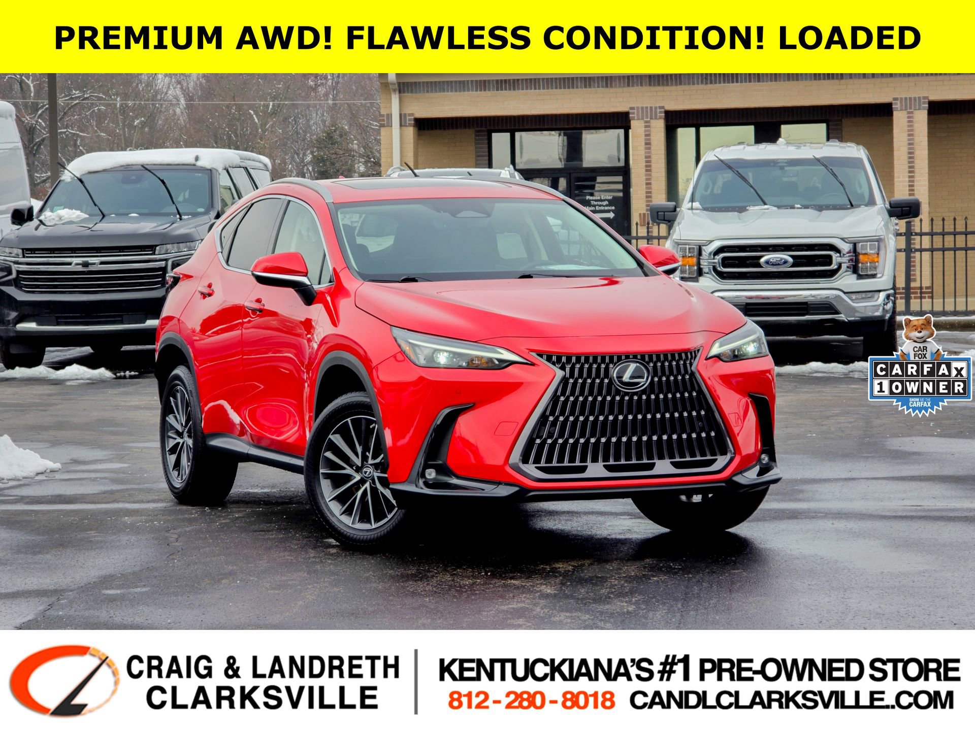 Used 2022 Lexus NX 350 AWD w/ Premium Package image 1