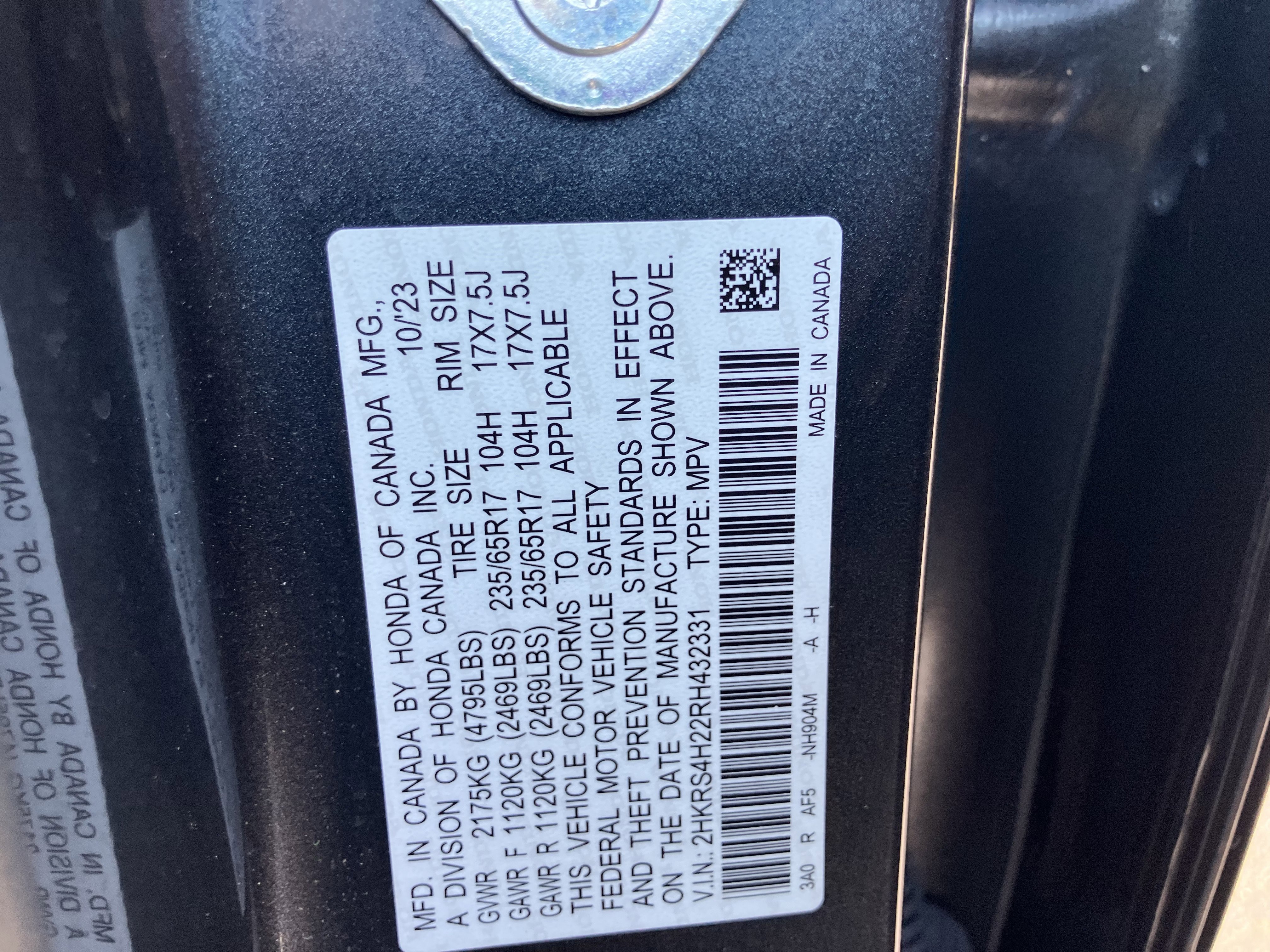 Certified 2024 Honda CR-V LX image 35