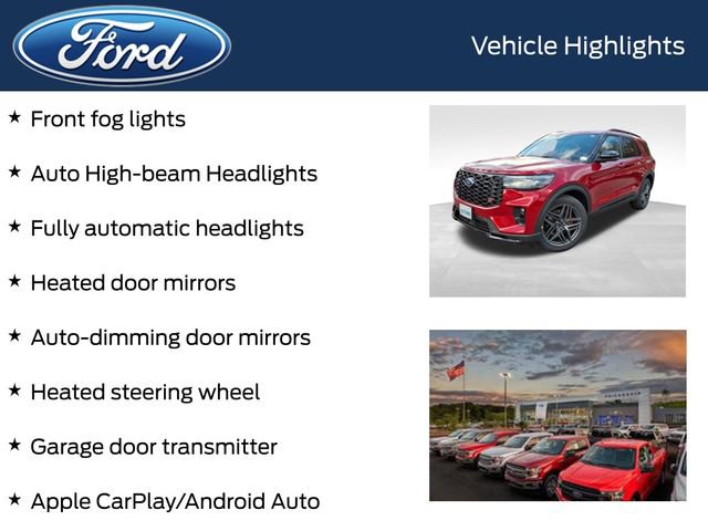 New 2026 Ford Explorer ST w/ Sun And Sound Package AWD/4WD image 8