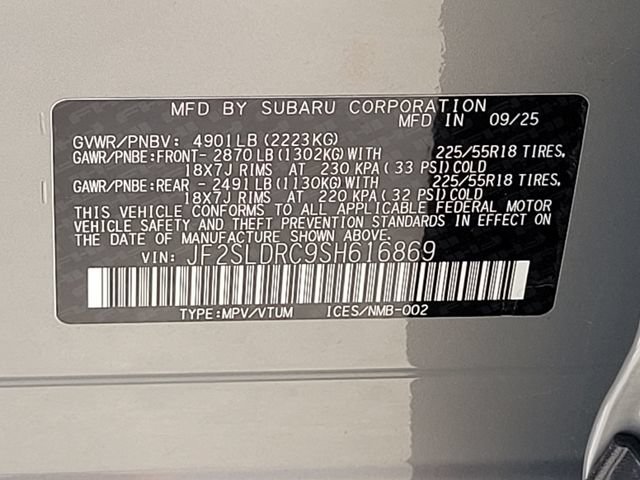 Used 2025 Subaru Forester Limited w/ Popular Package #1 AWD/4WD image 14