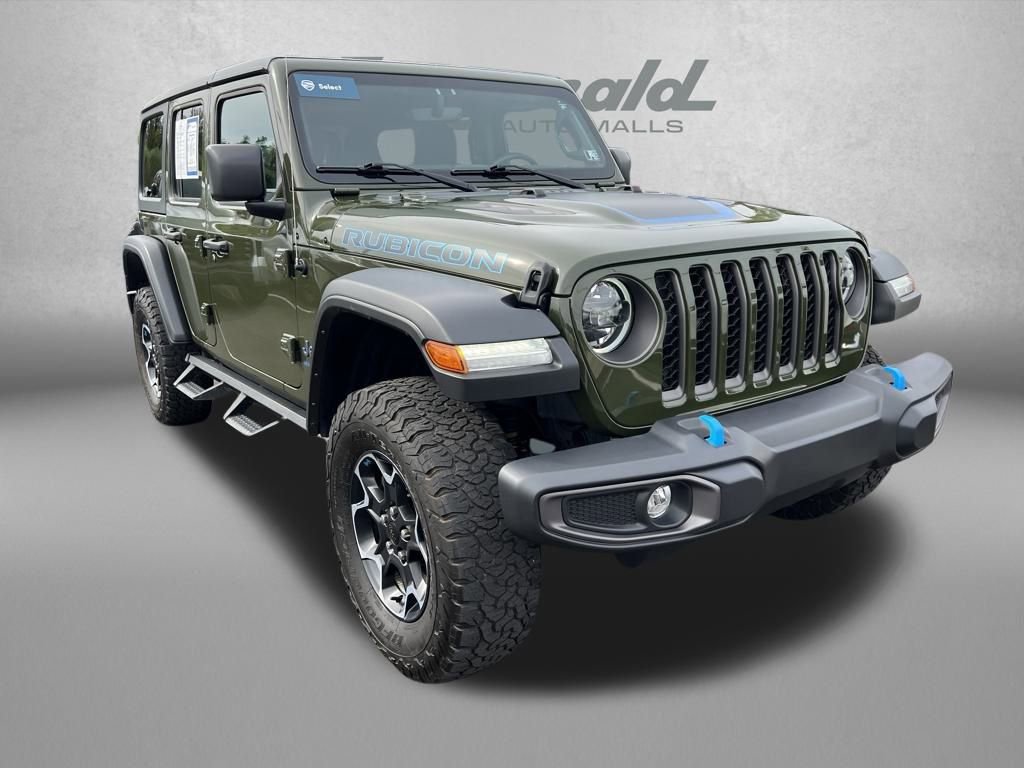Used 2023 Jeep Wrangler Unlimited Rubicon 4xe image 1