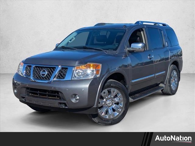 Used 2015 Nissan Armada Platinum w/ 2nd Row Captain Seat Package image 1