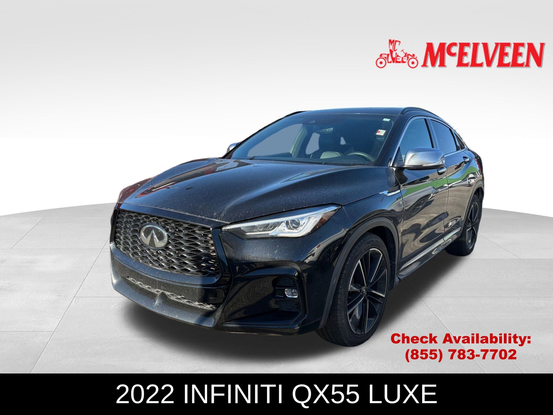 Used 2022 INFINITI QX55 Luxe w/ Accent Package image 1