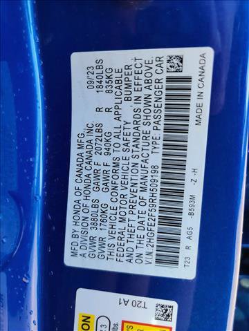 Used 2024 Honda Civic Sport image 24