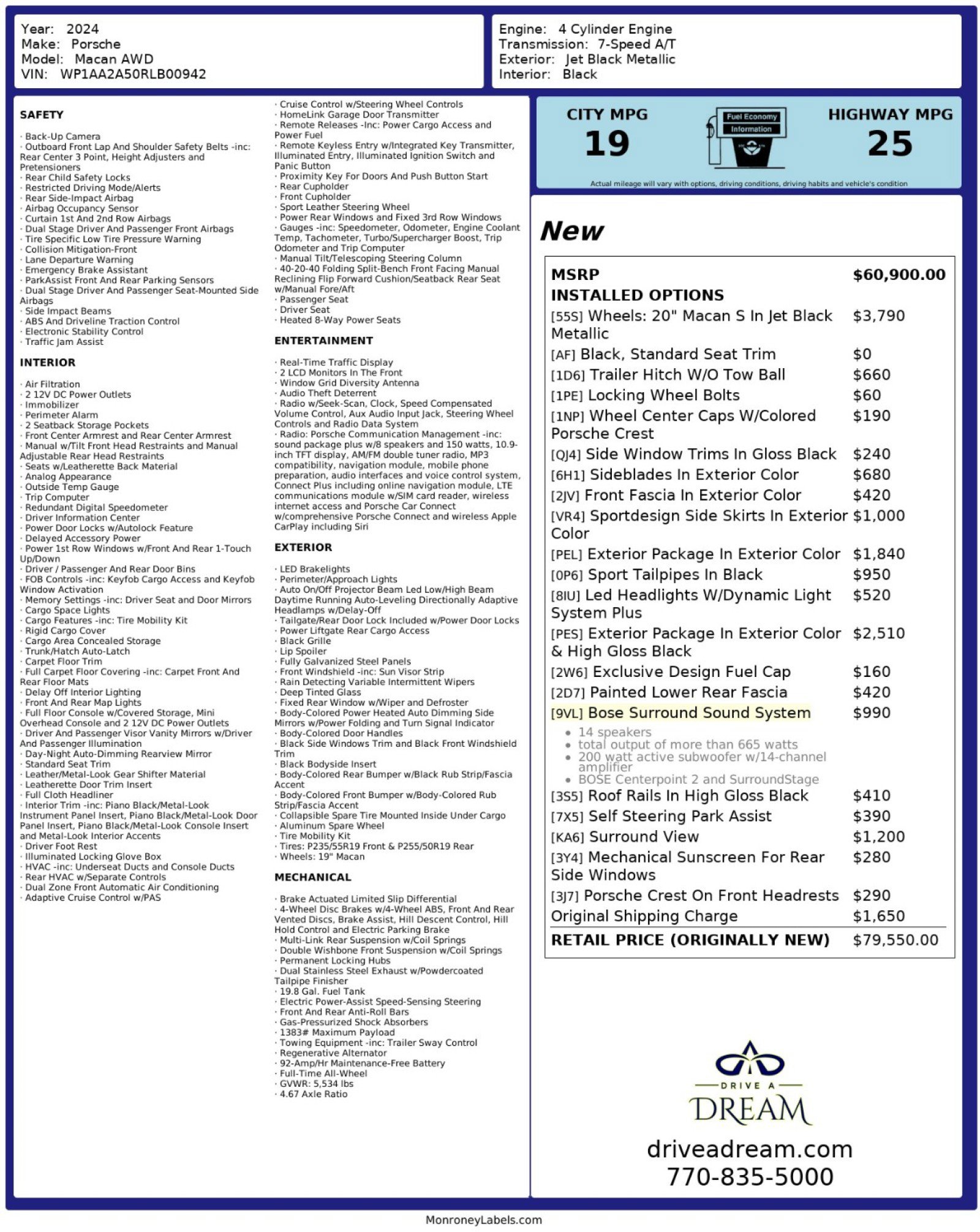 Used 2024 Porsche Macan image 53