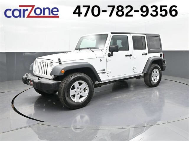 Used 2017 Jeep Wrangler Unlimited Sport w/ Quick Order Package 24S