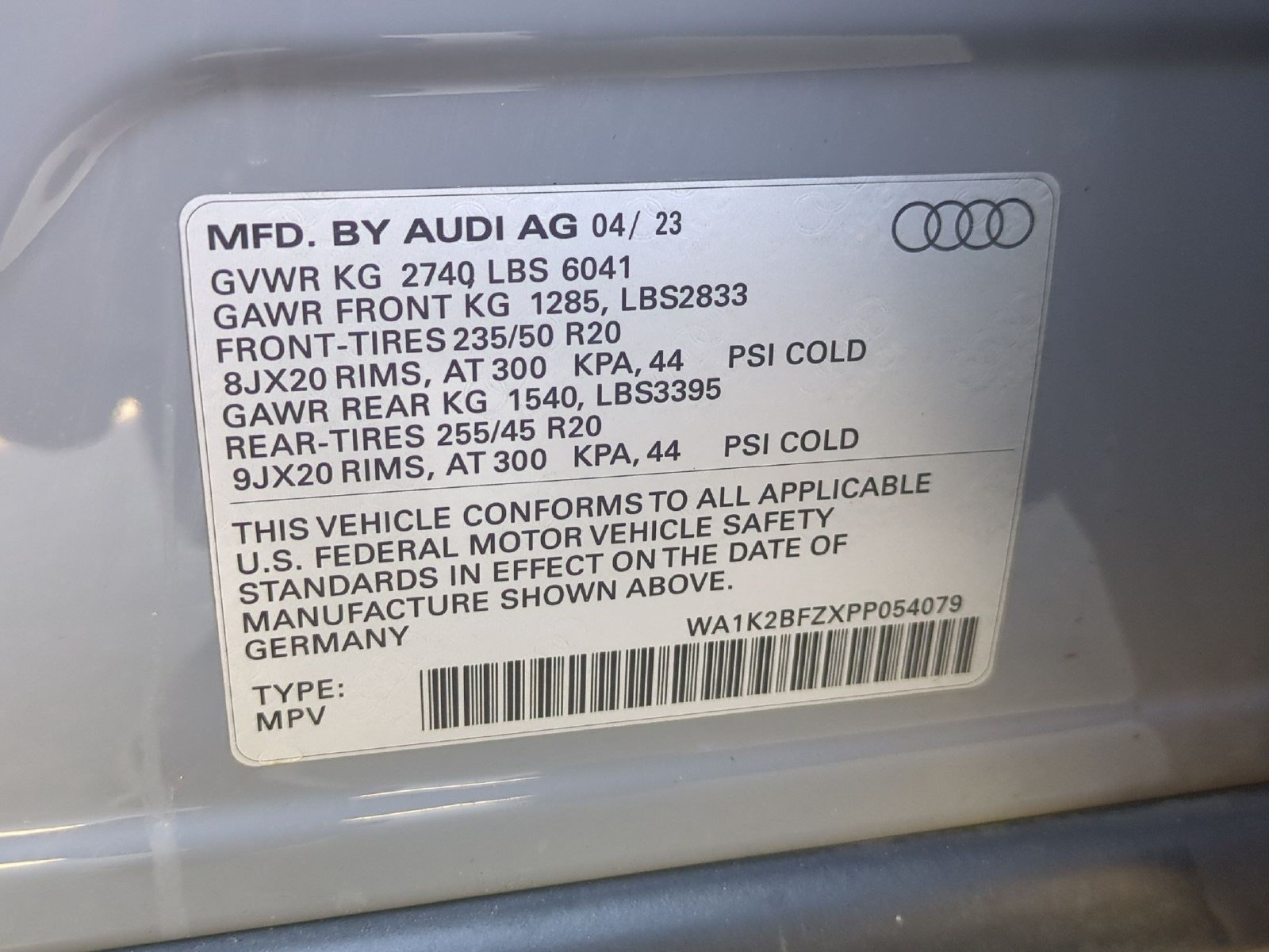 Used 2023 Audi Q4 e-tron Premium w/ Convenience Package AWD/4WD image 17