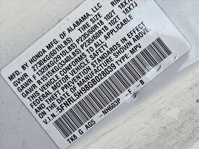 Used 2016 Honda Odyssey Touring image 16