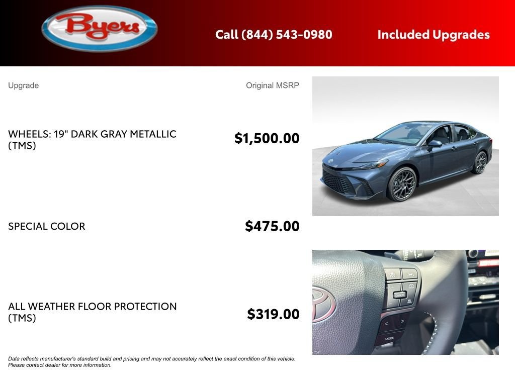 New 2026 Toyota Camry SE FWD image 5
