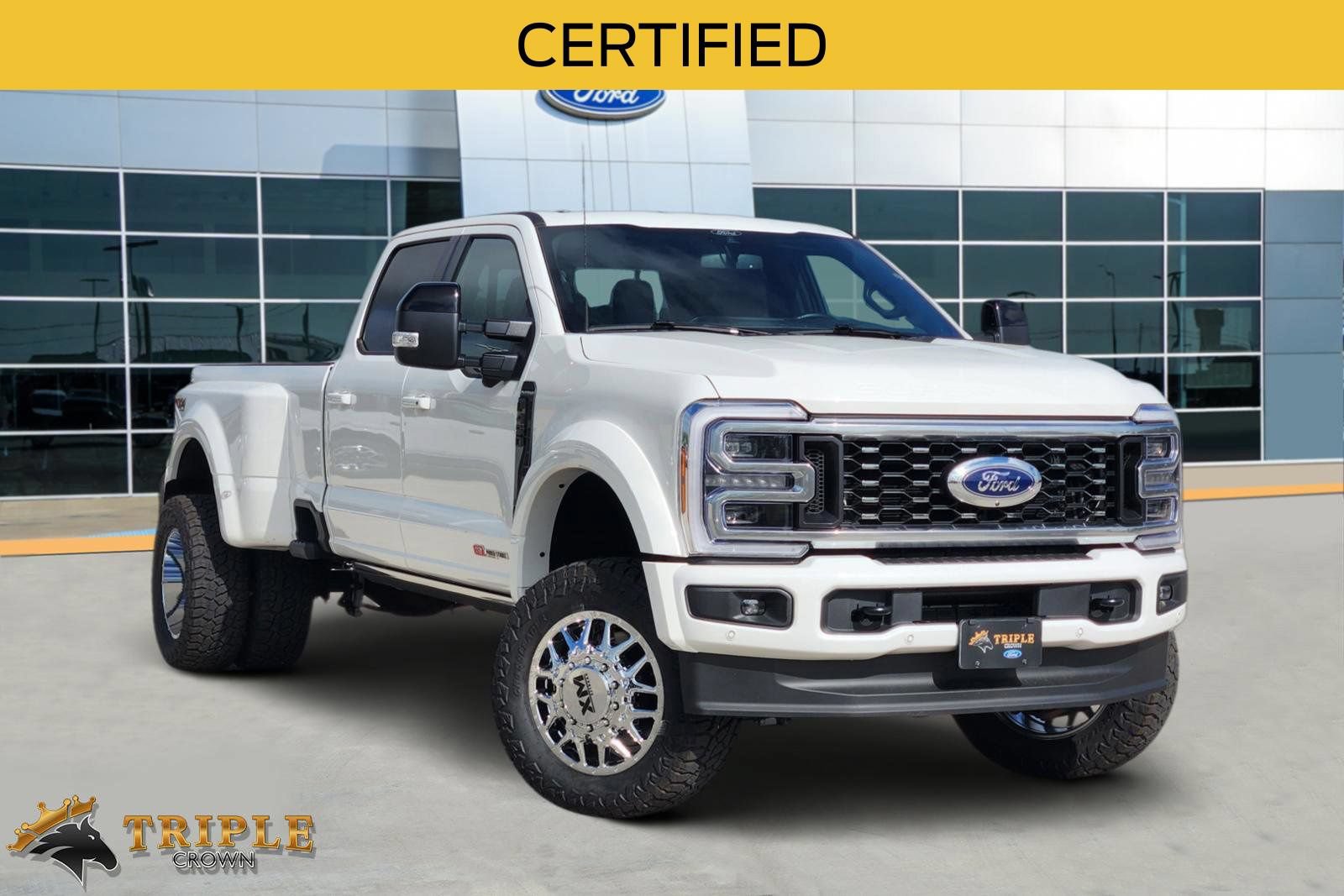 Certified 2025 Ford F450 Platinum w/ FX4 Off-Road Package