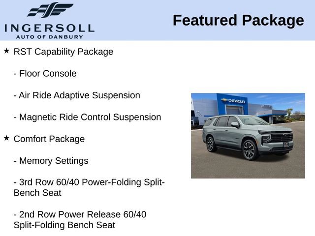 Used 2025 Chevrolet Tahoe RST w/ RST Capability Package image 15