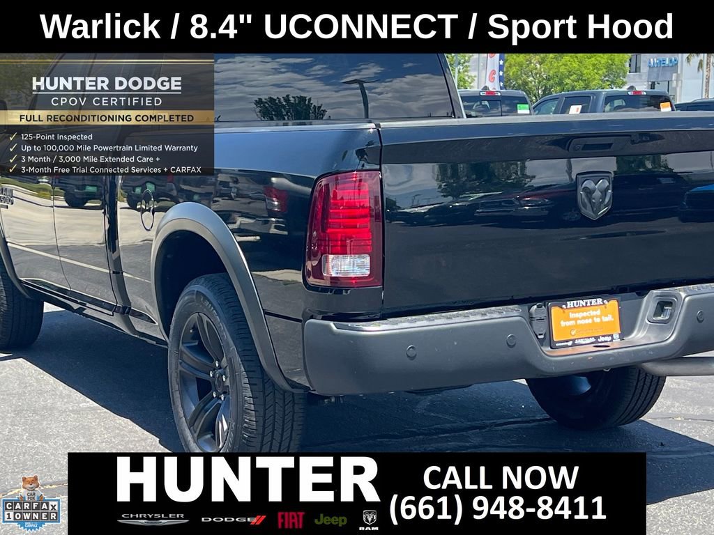 Certified 2022 RAM 1500 Classic Warlock w/ Electronics Group RWD image 4