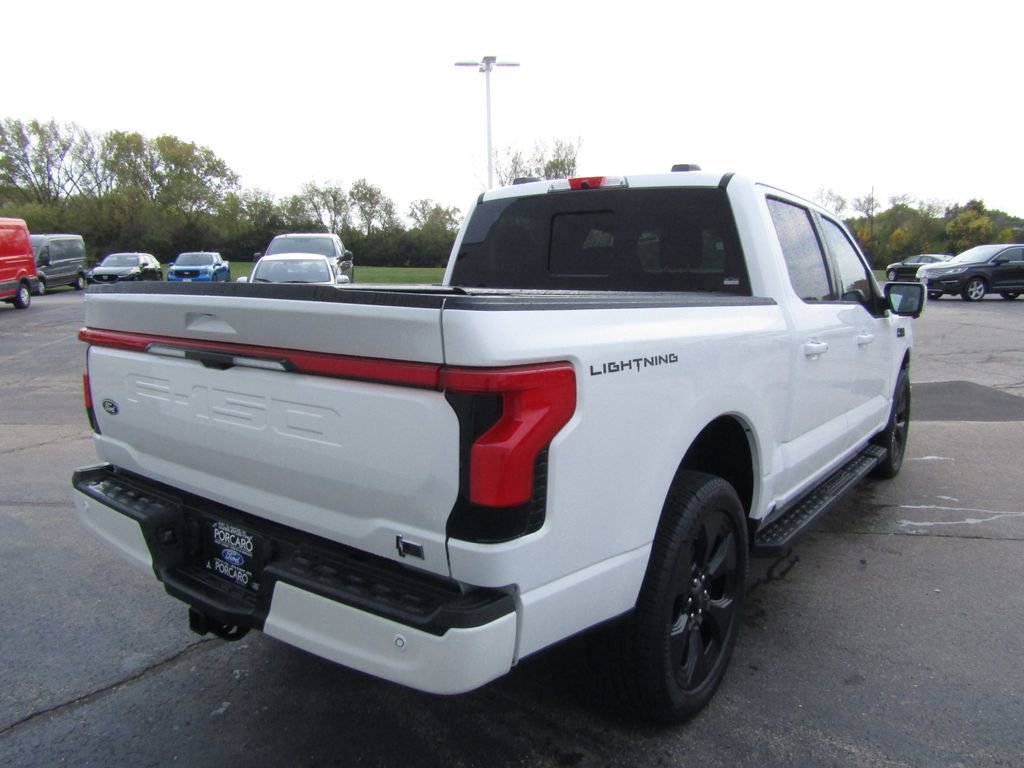 New 2025 Ford F150 Lightning Platinum w/ Dark Elements Package image 8