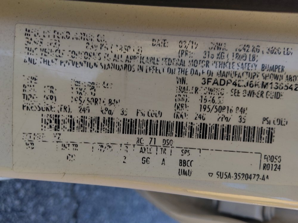 Used 2019 Ford Fiesta SE w/ Equipment Group 201A image 33