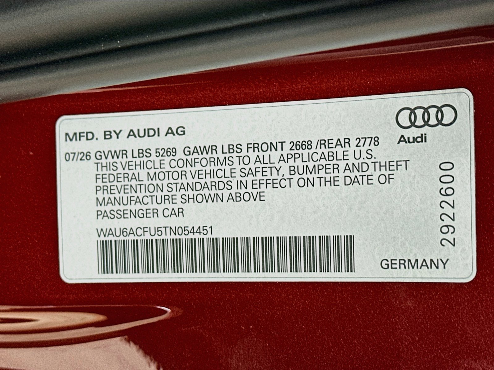 New 2026 Audi A5 Prestige AWD/4WD image 50