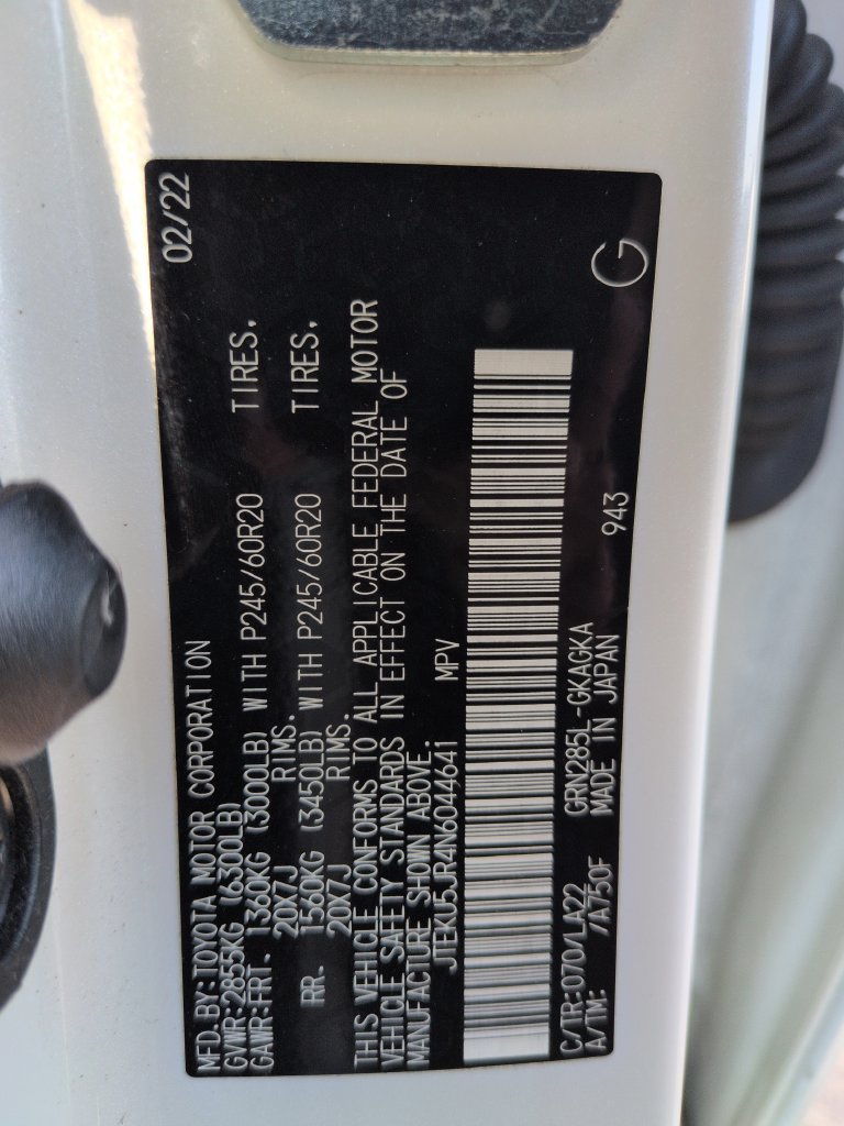 Used 2022 Toyota 4Runner Limited AWD/4WD image 29