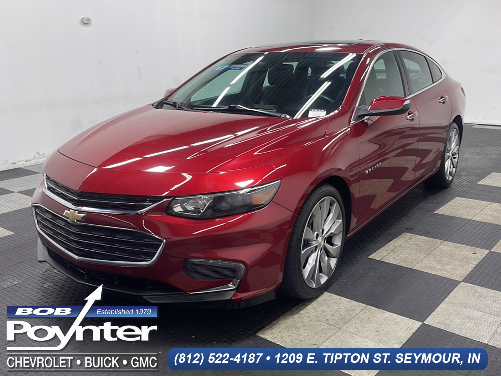 Used 2017 Chevrolet Malibu Premier w/ Premier Sun and Wheel Package FWD image 1