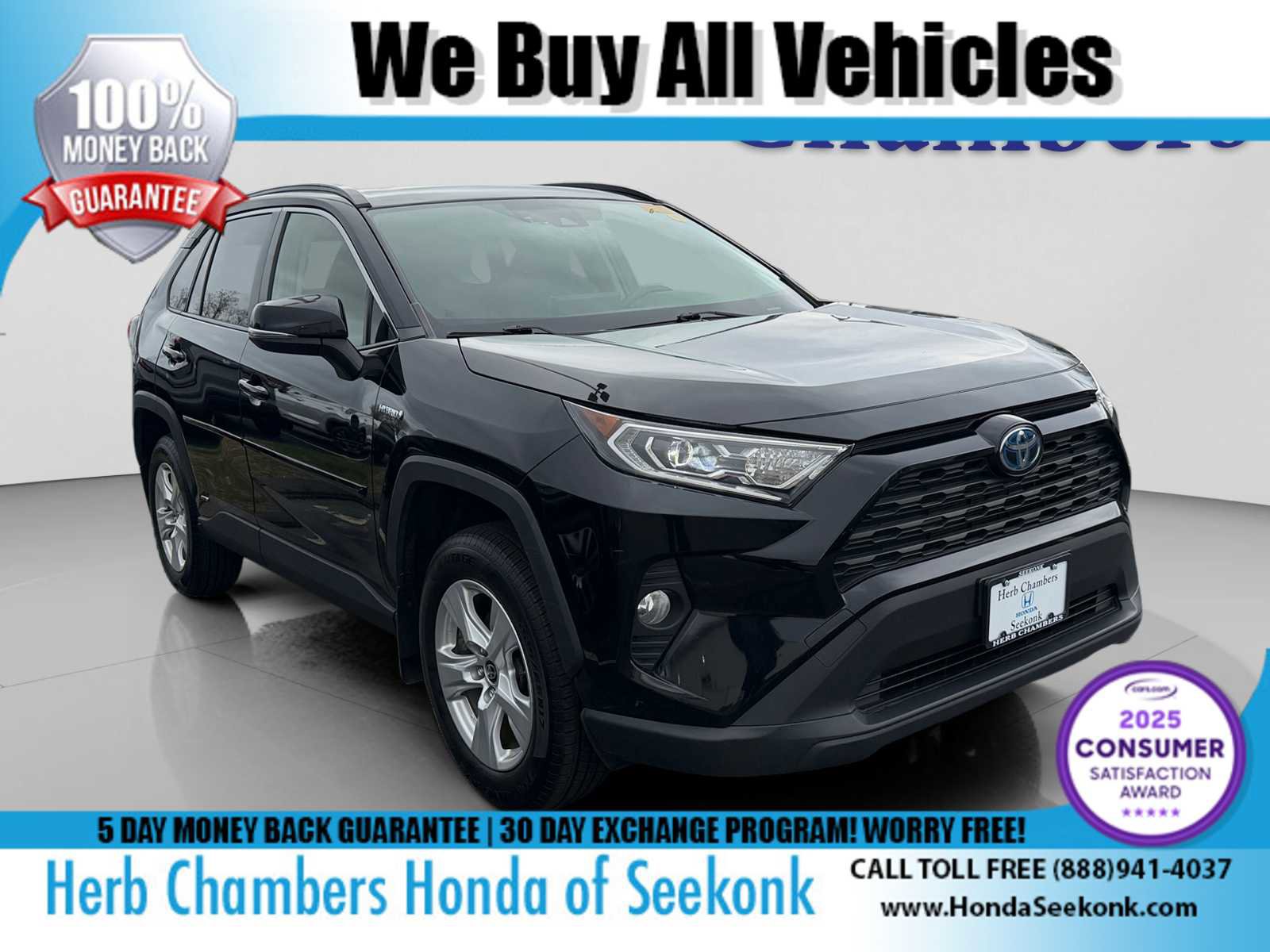 Used 2021 Toyota RAV4 XLE w/ Convenience Package AWD/4WD image 1