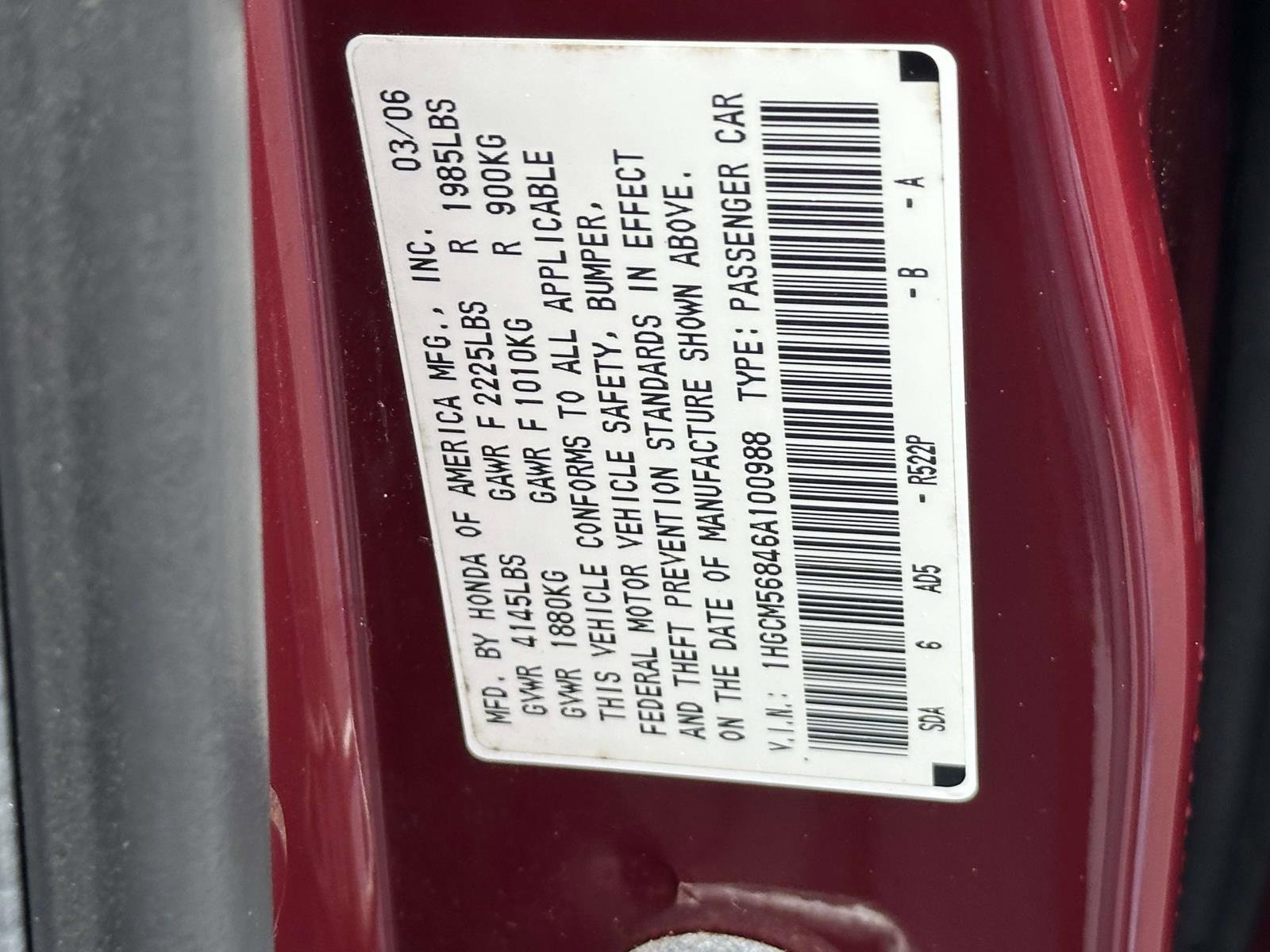 Used 2006 Honda Accord EX-L image 28