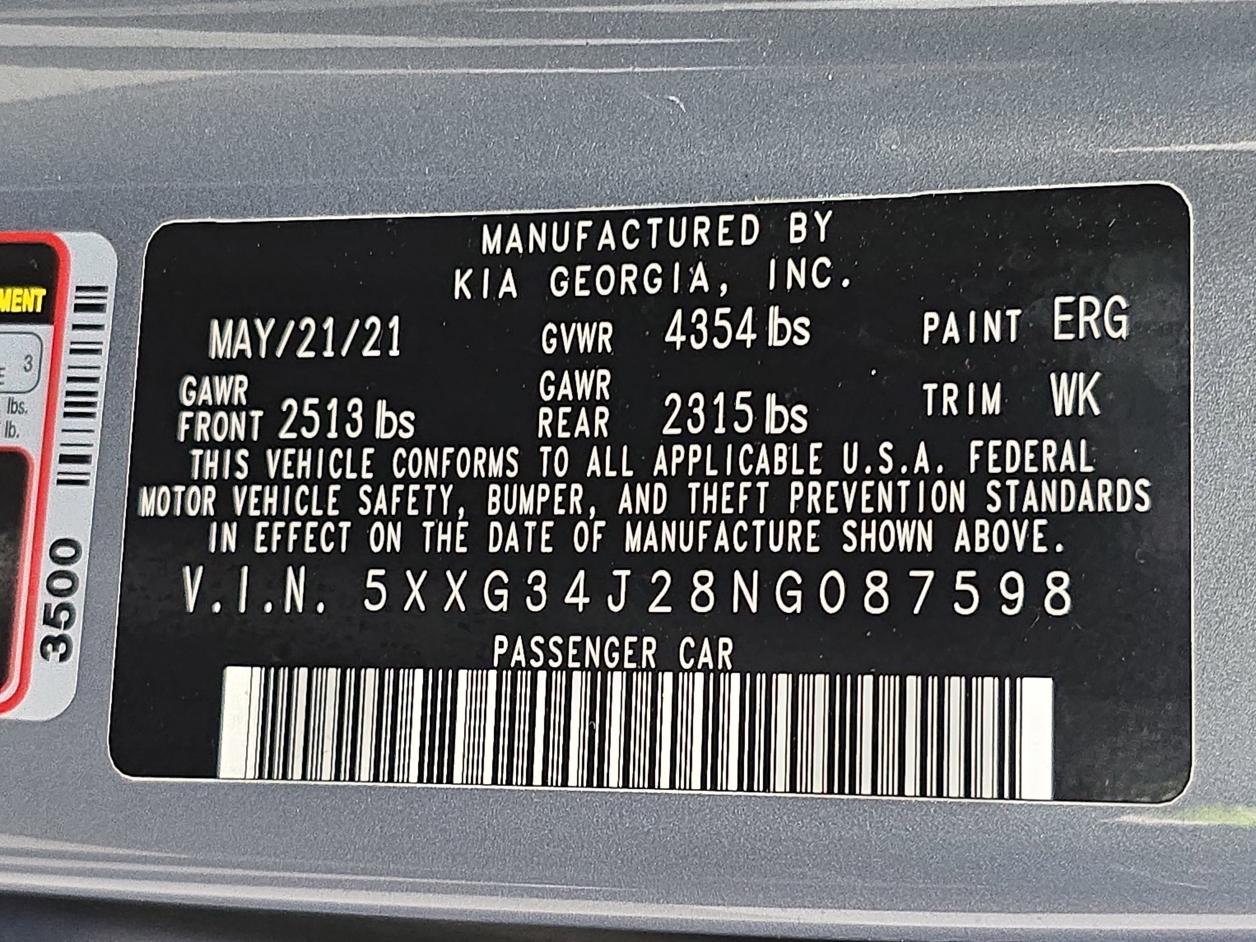 Used 2022 Kia K5 EX FWD image 35