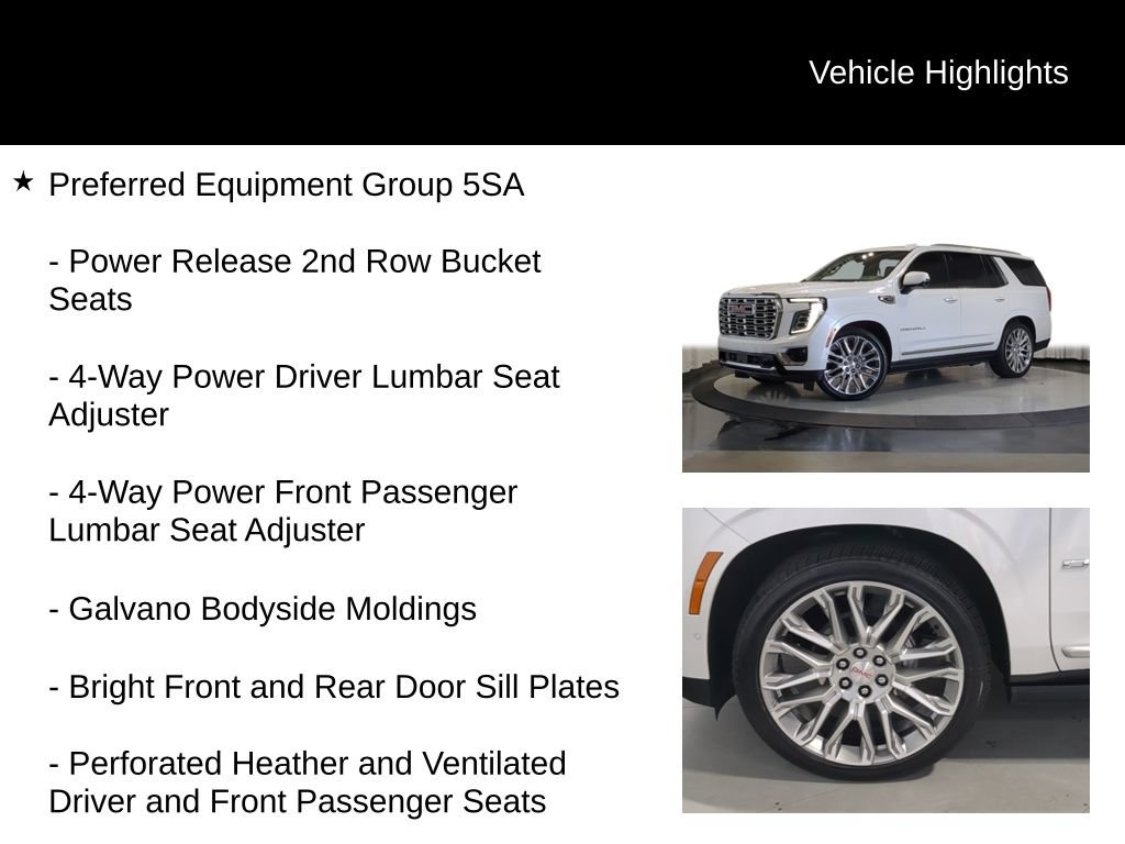 Used 2025 GMC Yukon Denali w/ Denali Reserve Package AWD/4WD image 7