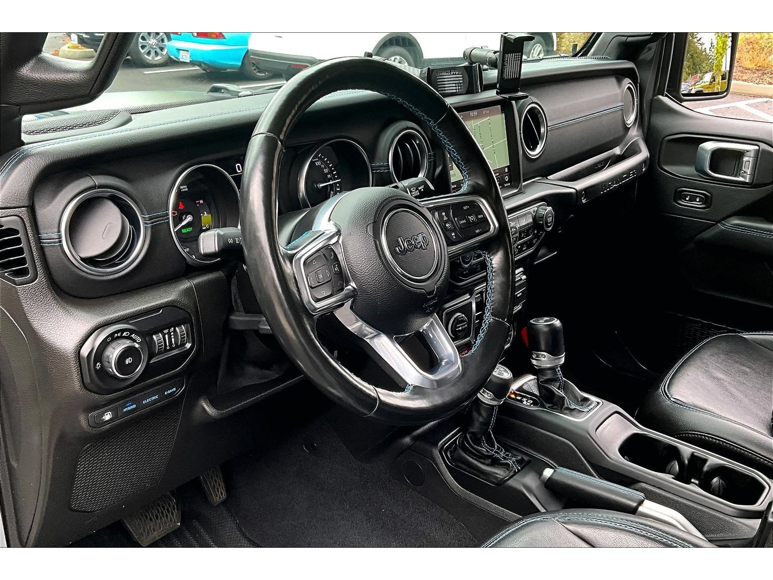 Used 2021 Jeep Wrangler Unlimited Rubicon 4xe w/ Steel Bumper Group AWD/4WD image 14