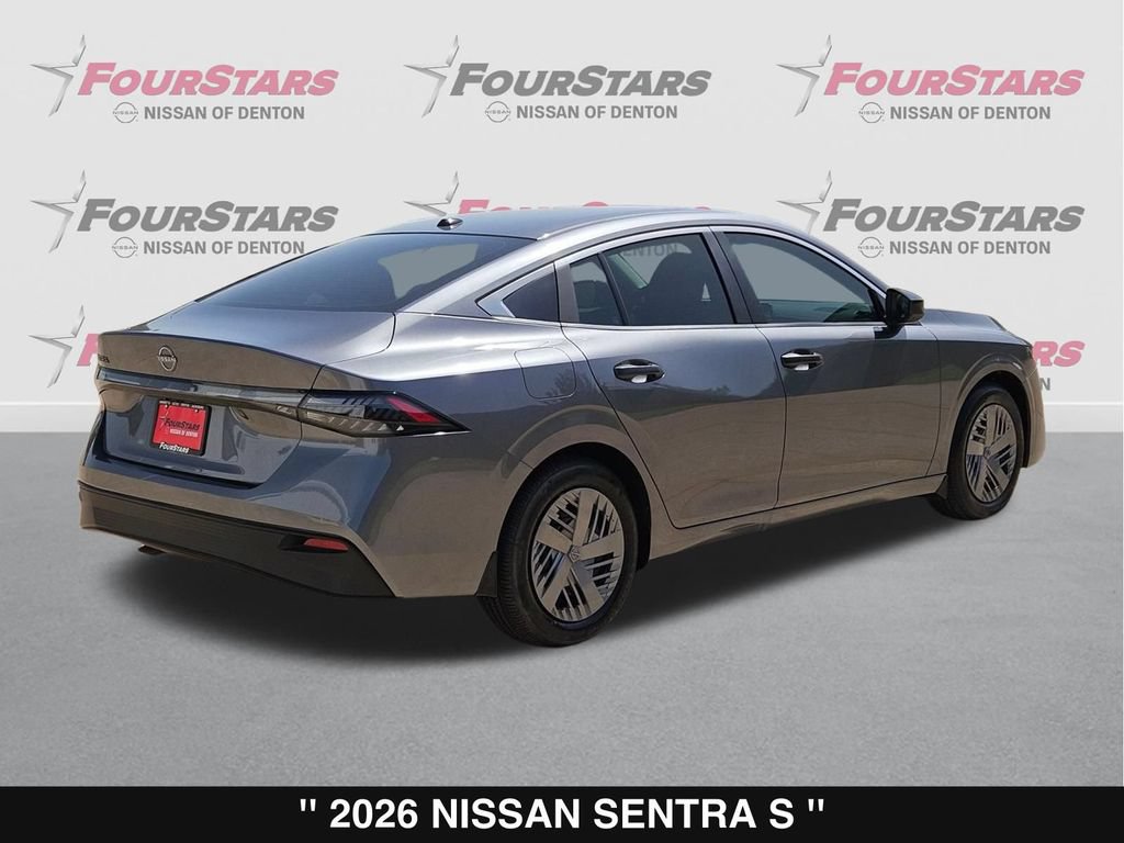 New 2026 Nissan Sentra S w/ Floor Mat Package FWD image 4