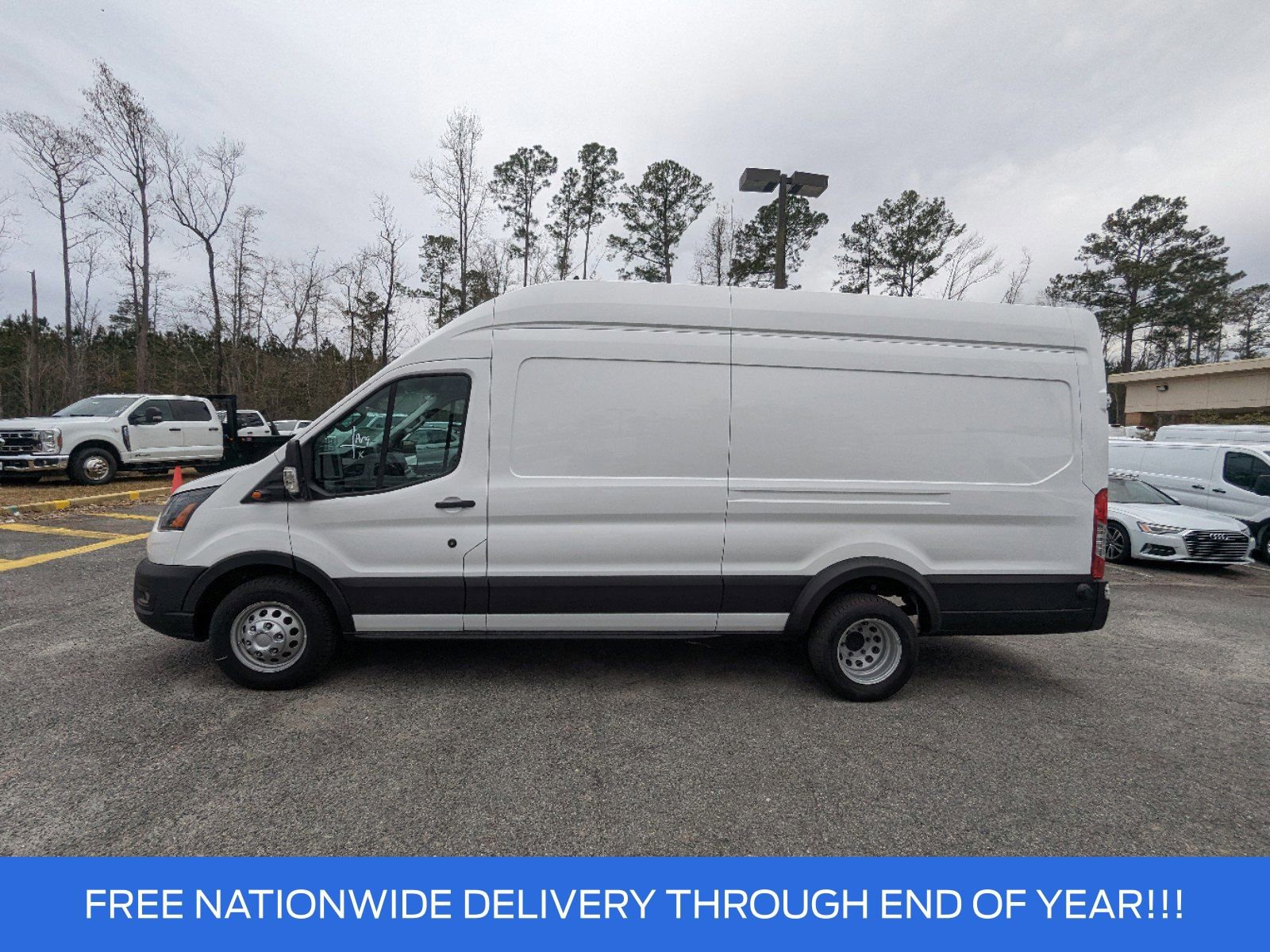 New 2024 Ford Transit 350 148 High Roof DRW AWD w/ Exterior Upgrade Package image 7