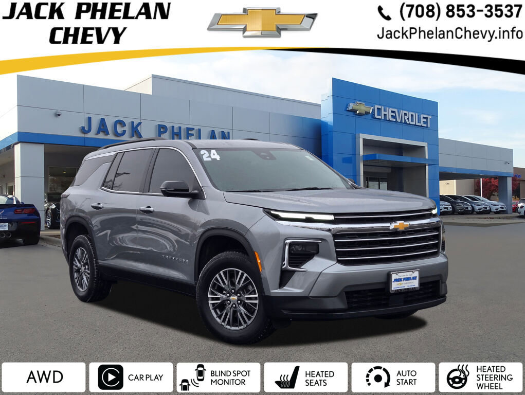 Certified 2024 Chevrolet Traverse LT w/ LPO, Floor Liner Package image 1