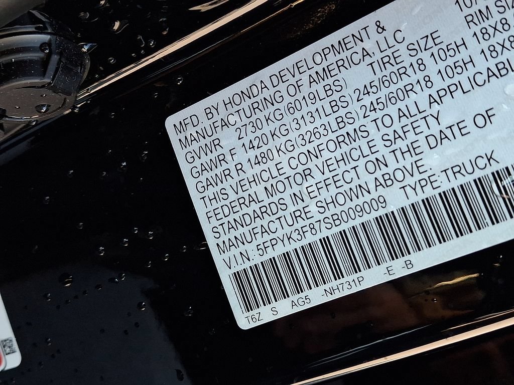 Used 2025 Honda Ridgeline Black Edition image 31