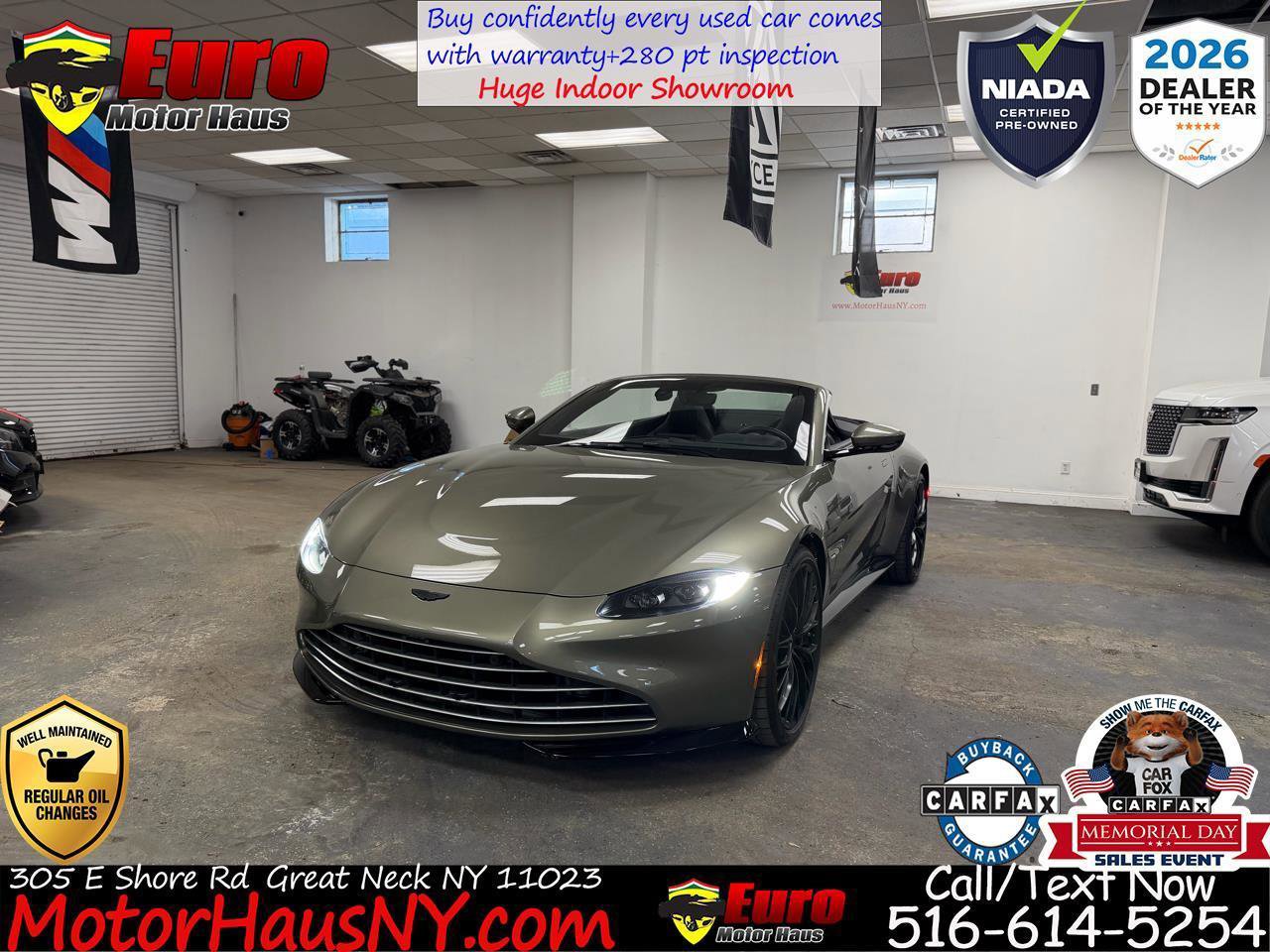 Used 2023 Aston Martin V8 Vantage Roadster RWD image 1
