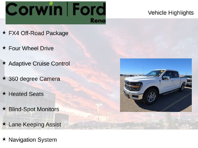 Used 2024 Ford F150 XLT w/ Equipment Group 302A MID AWD/4WD image 6