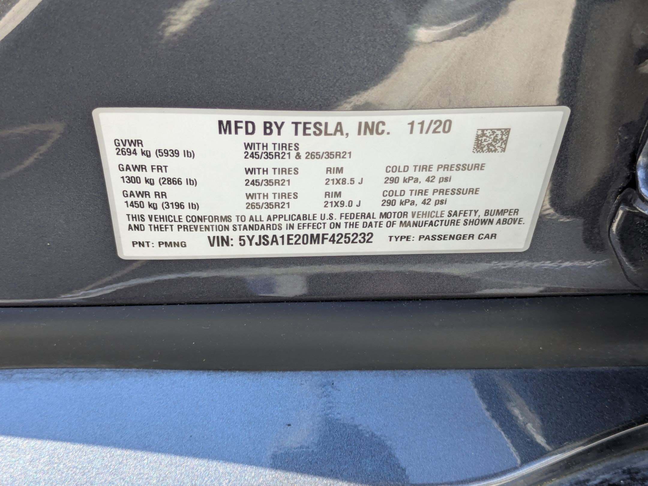 Used 2021 Tesla Model S Long Range AWD/4WD image 35