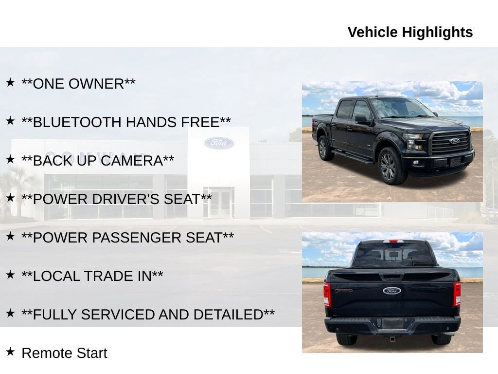 Used 2016 Ford F150 XLT w/ Equipment Group 302A Luxury image 6