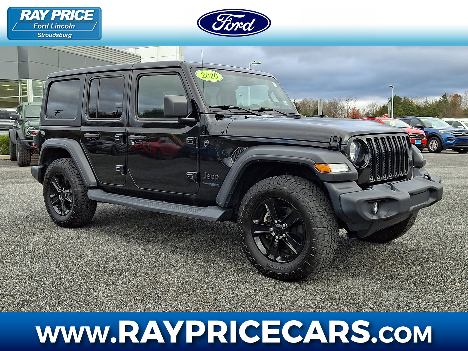 Used 2020 Jeep Wrangler Unlimited Sport image 1