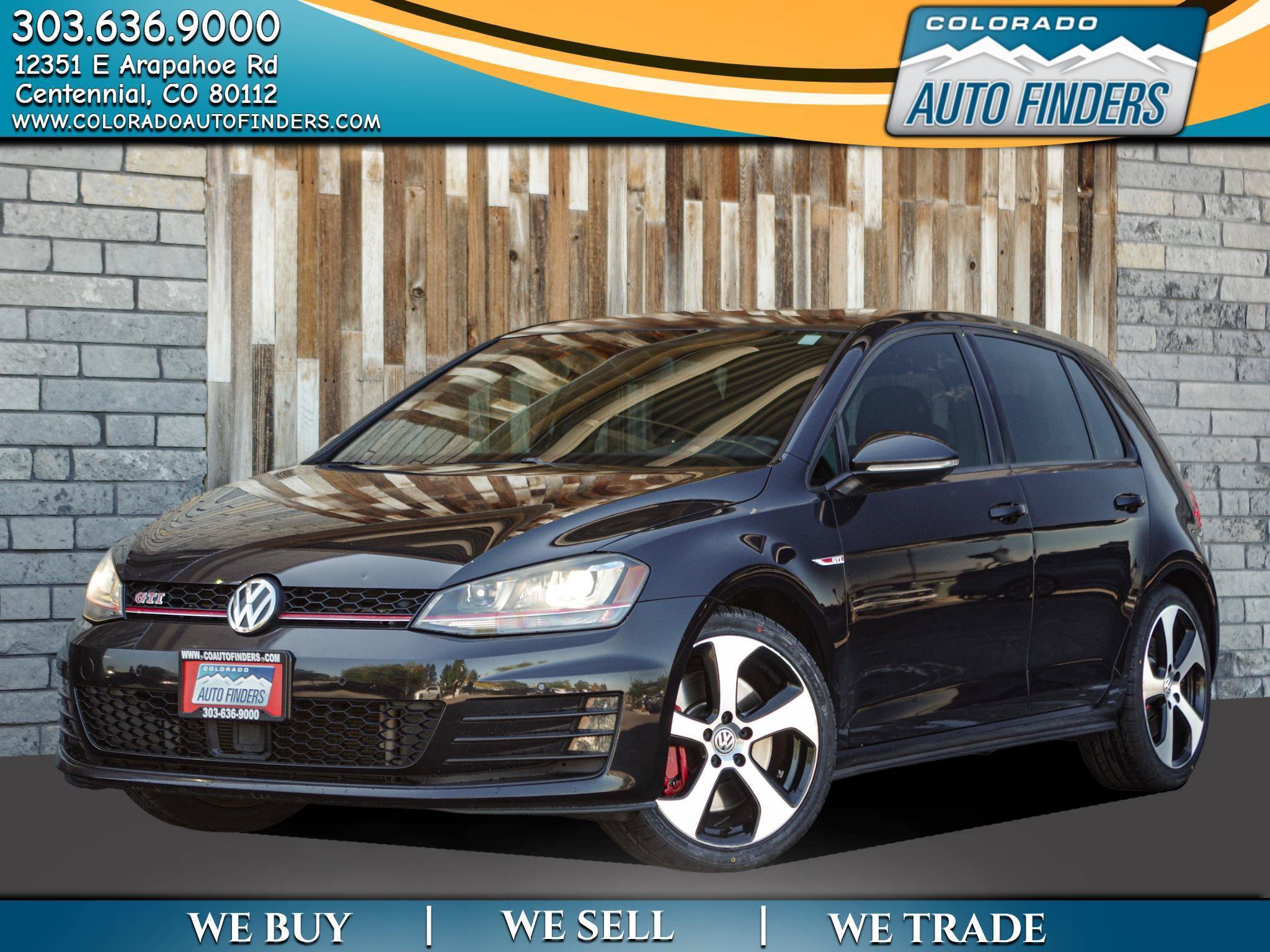 Used 2015 Volkswagen GTI SE w/ Lighting Package (SEL) FWD image 1