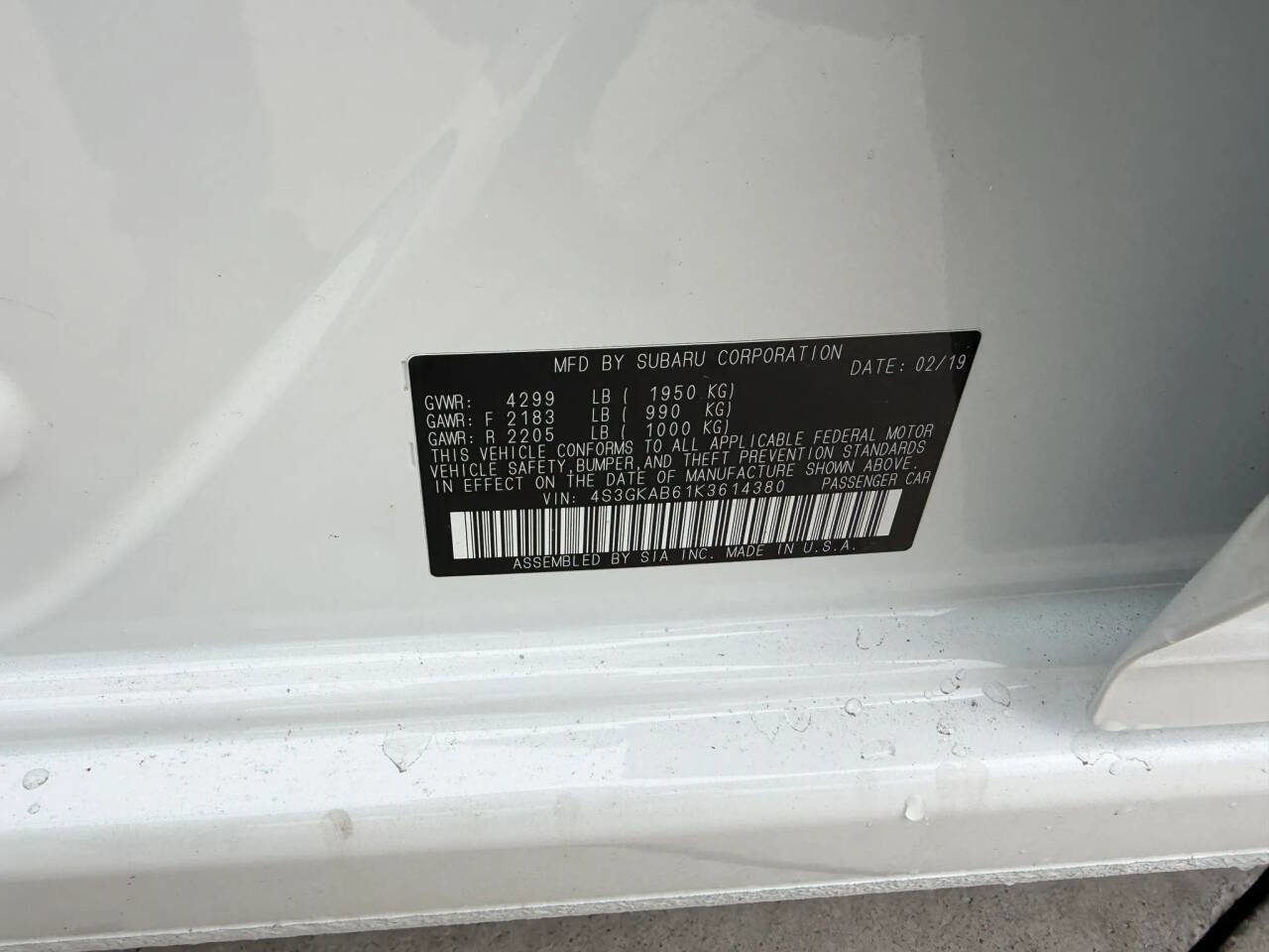 Used 2019 Subaru Impreza 2.0i w/ Eyesight image 26