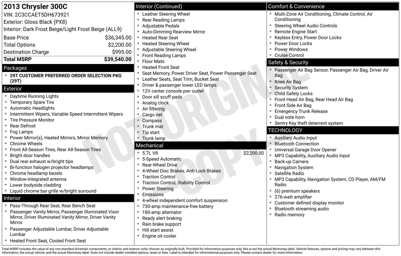 Used 2013 Chrysler 300 C RWD image 1