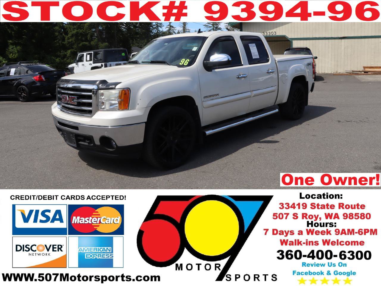 Used 2013 GMC Sierra 1500 SLT AWD/4WD image 2