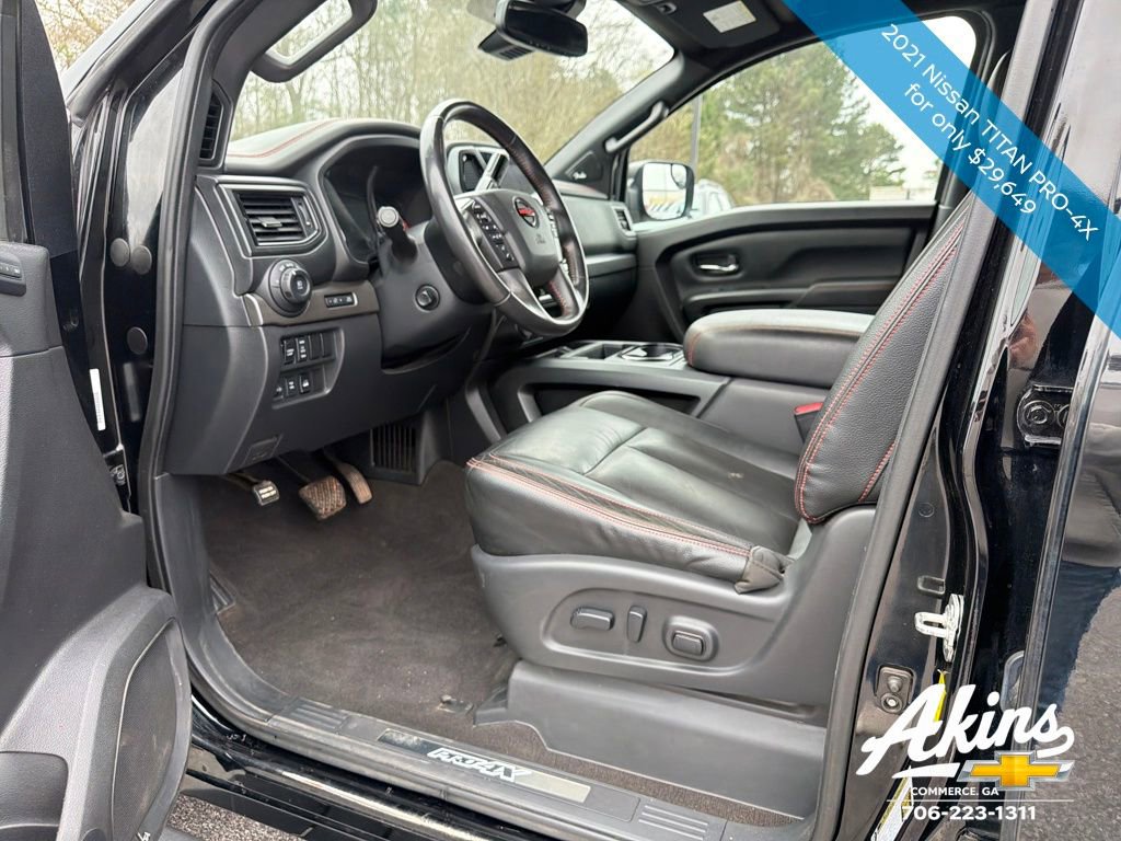 Used 2021 Nissan Titan PRO-4X w/ Pro-4x Convenience Package image 13