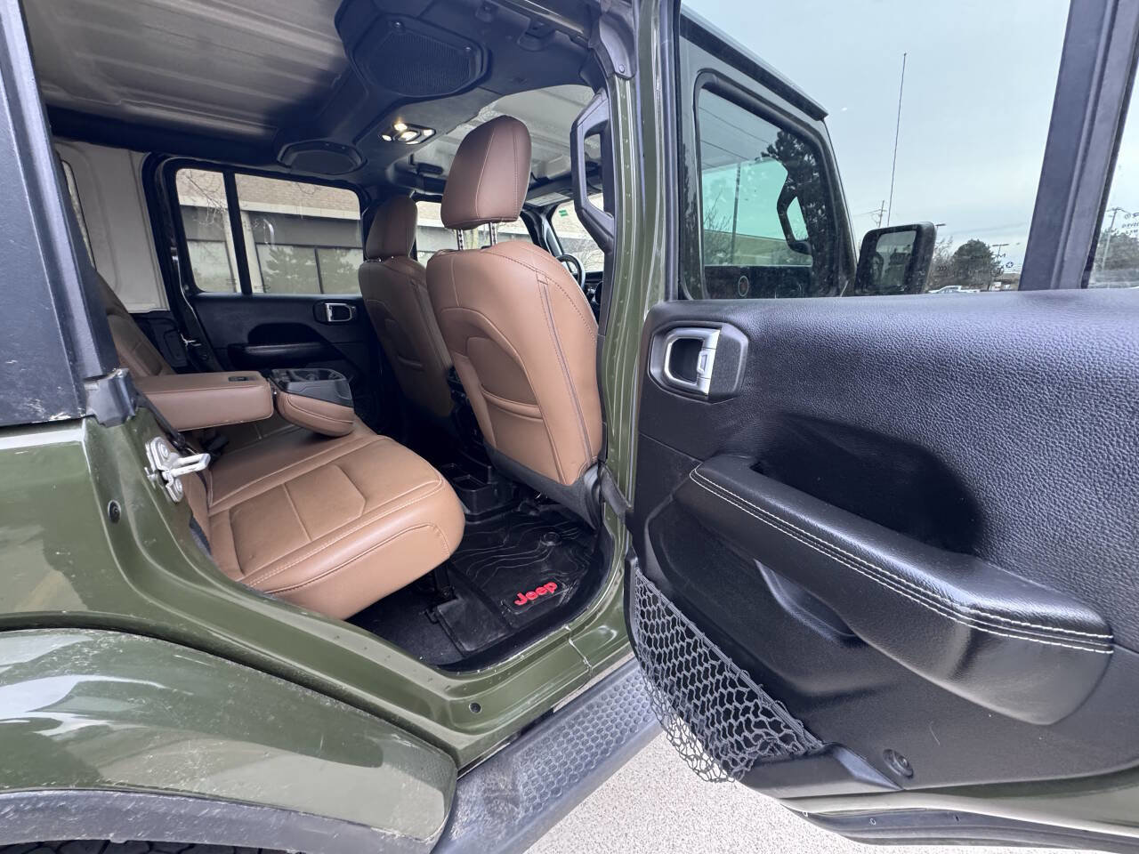 Used 2021 Jeep Wrangler Unlimited Sahara w/ Uconnect 4C Nav & Sound Group image 24