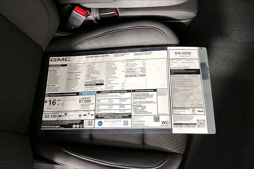 New 2026 GMC Sierra 1500 Pro w/ Pro Value Package AWD/4WD image 14