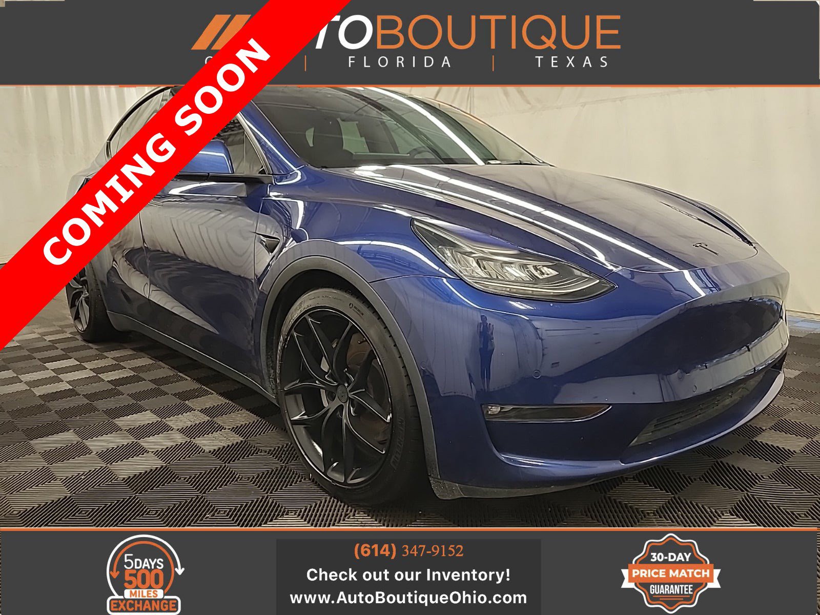 Used 2021 Tesla Model Y Long Range AWD/4WD image 1
