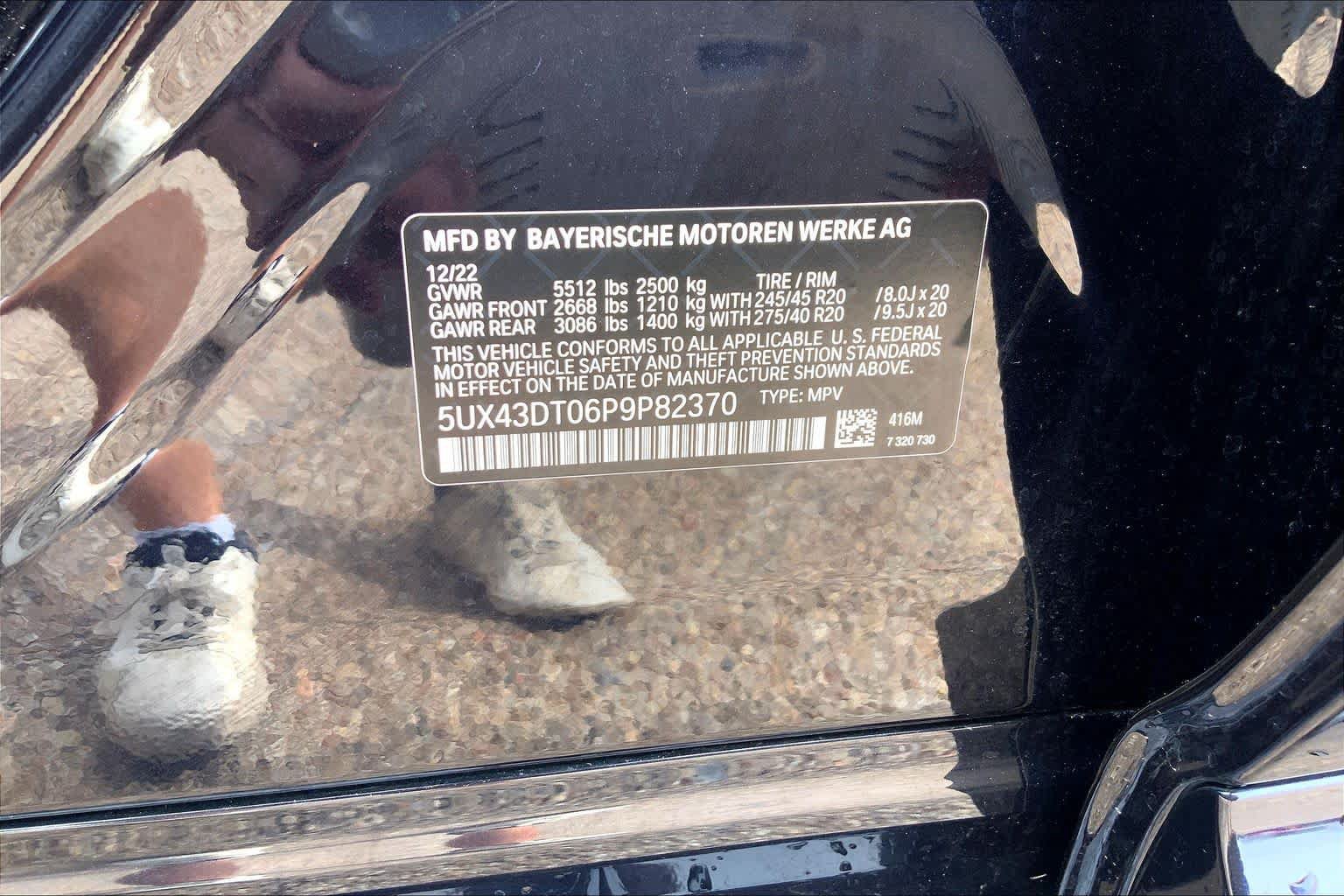 Used 2023 BMW X4 M40i w/ Parking Assistance Package AWD/4WD image 37