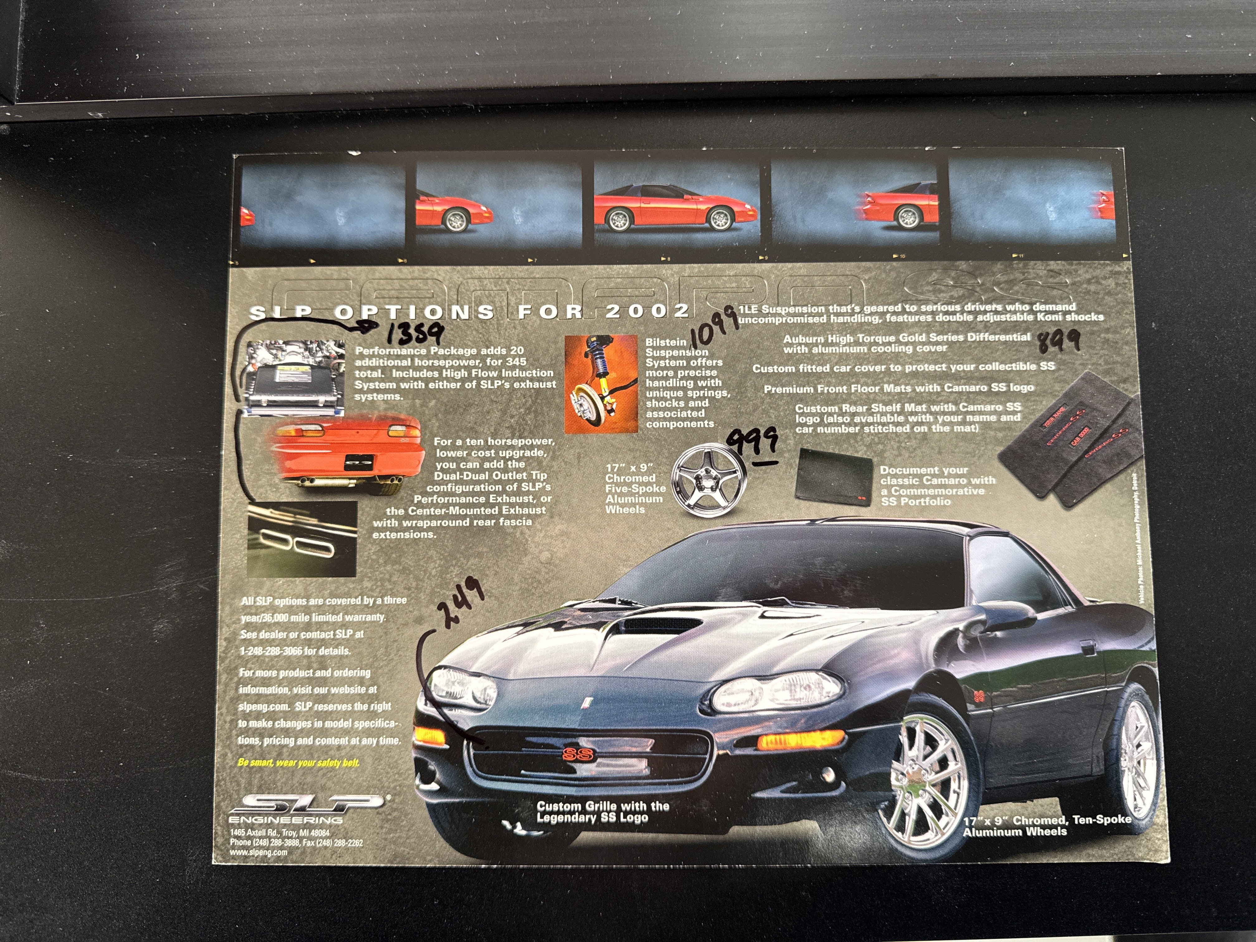Used 2002 Chevrolet Camaro Z28 w/ SS Performance/Appearance Pkg image 52