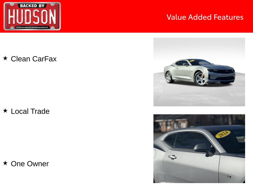 Used 2024 Chevrolet Camaro LT w/ Technology Package image 3