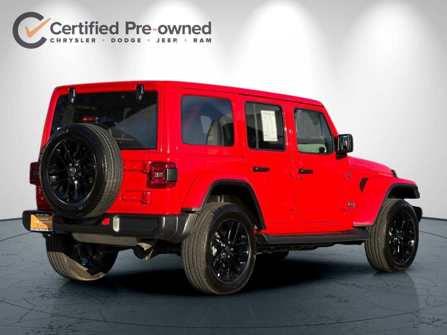 Certified 2025 Jeep Wrangler Unlimited Sahara AWD/4WD image 4