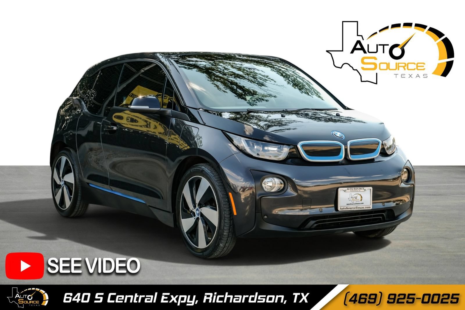 Used 2015 BMW i3 w/ Range Extender RWD image 1
